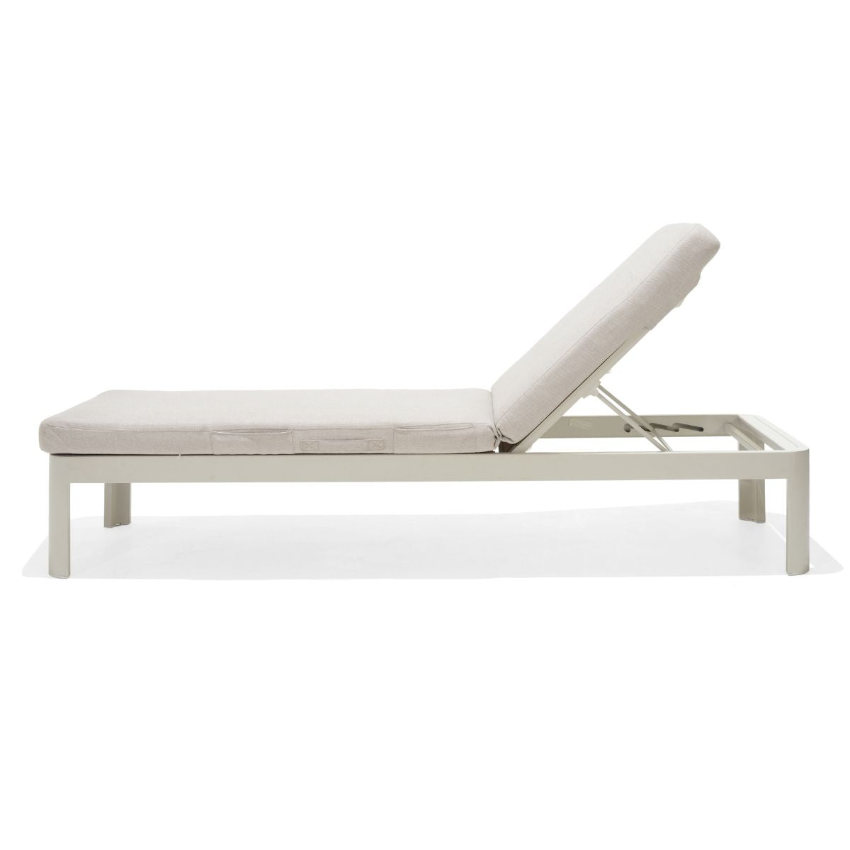 LifestyleGarden® Portals Sun Lounger with Cushion – Coral Sand