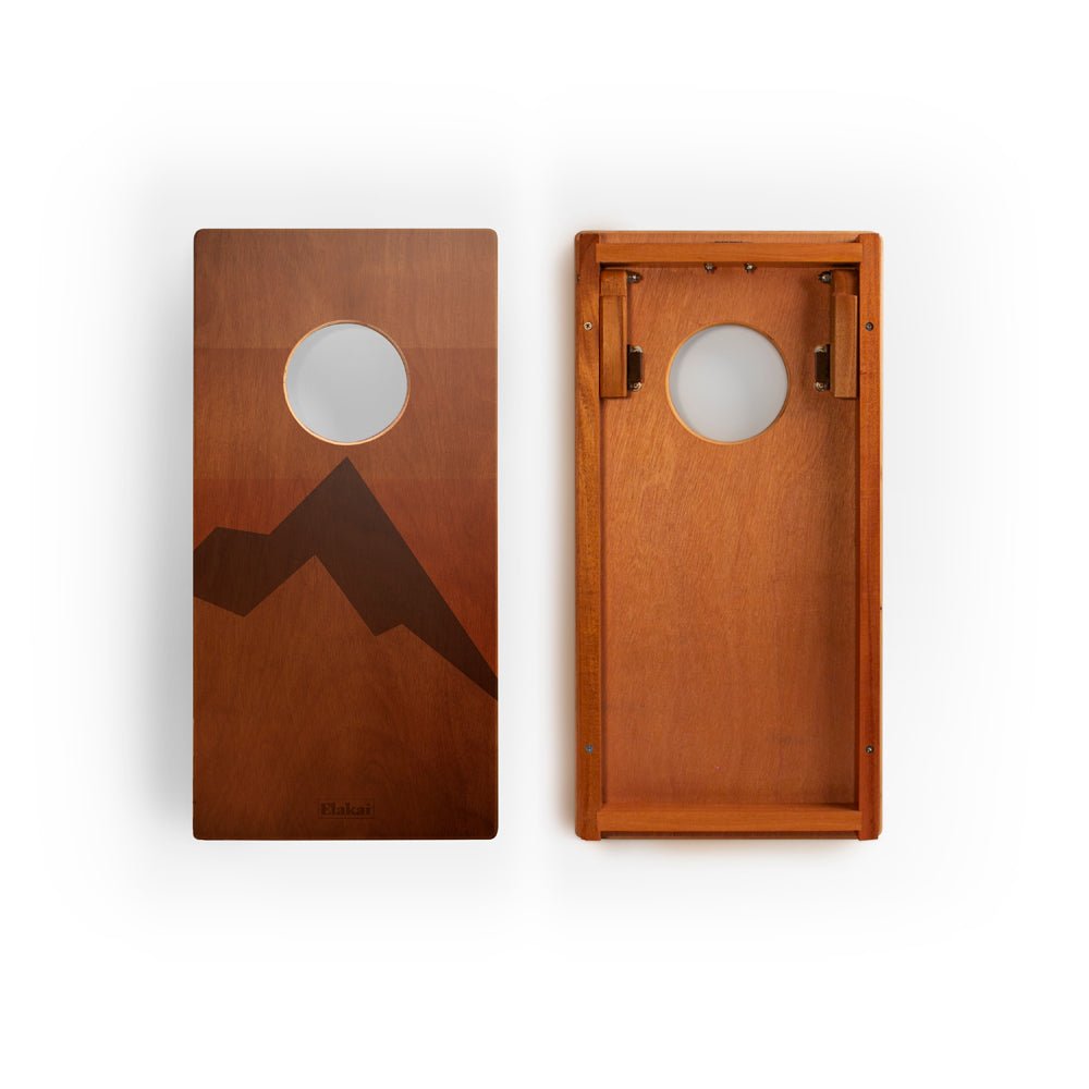 Elakai Modern Angle 1ft x 2ft Travel Cornhole Set