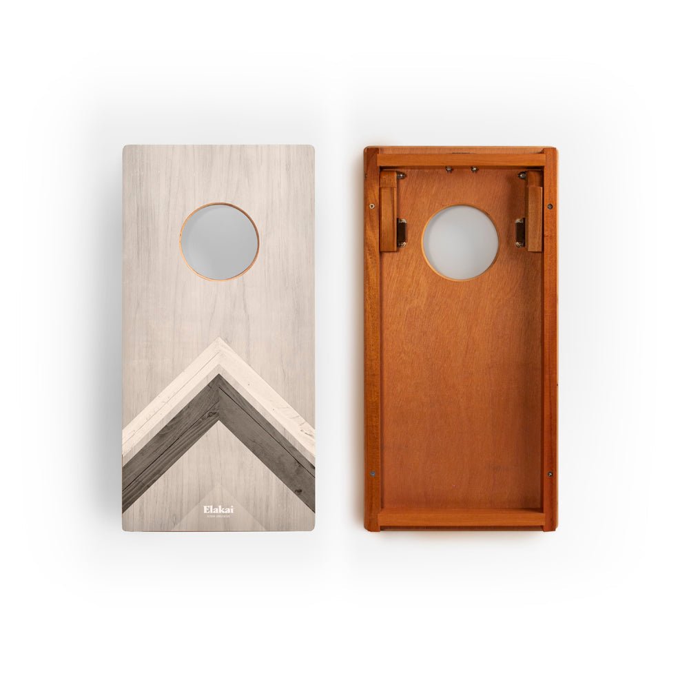 Elakai Modern Angle 1ft x 2ft Travel Cornhole Set