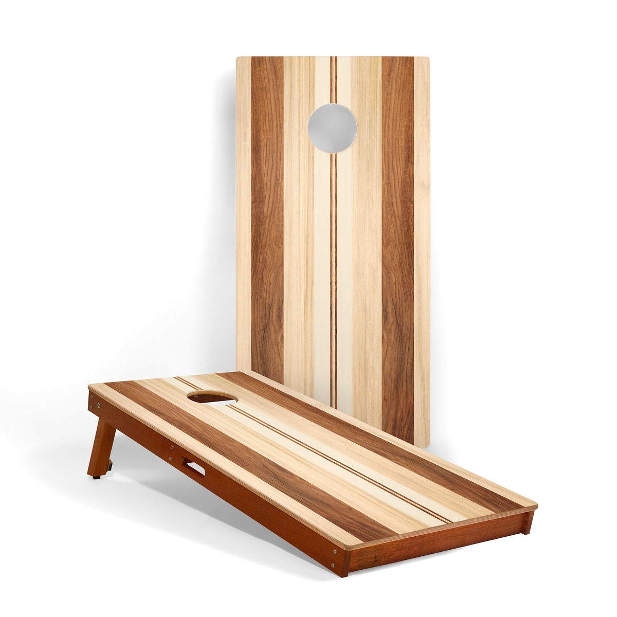 Elakai Natural Surf Beach 2ft x 4ft Classic Cornhole Set