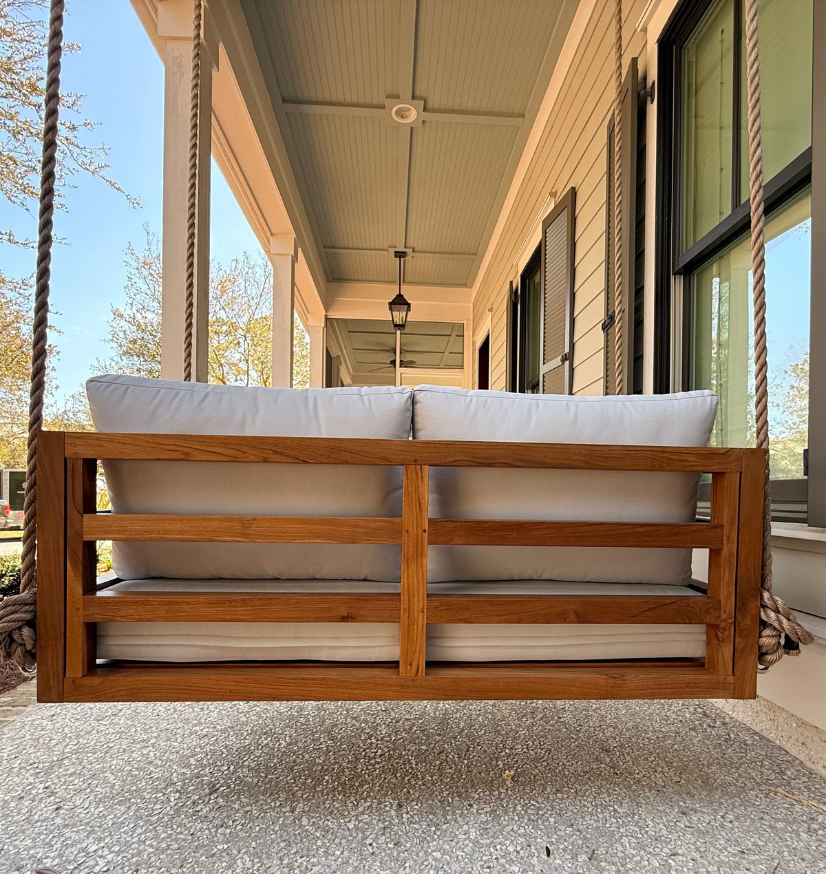 ModHaven Del Mar Teak Swing Bed | Standard