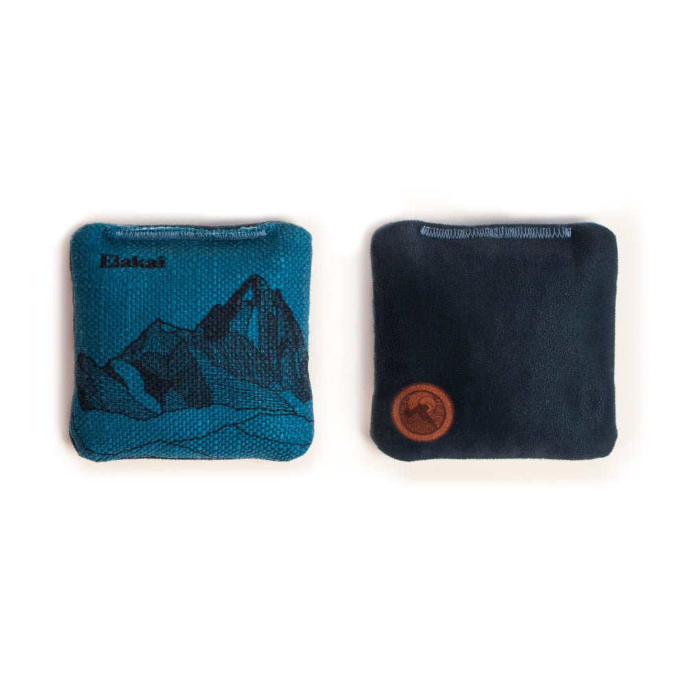 Elakai 4-in Travel Dual-Sided Cornhole Bags | Mt. Elakai