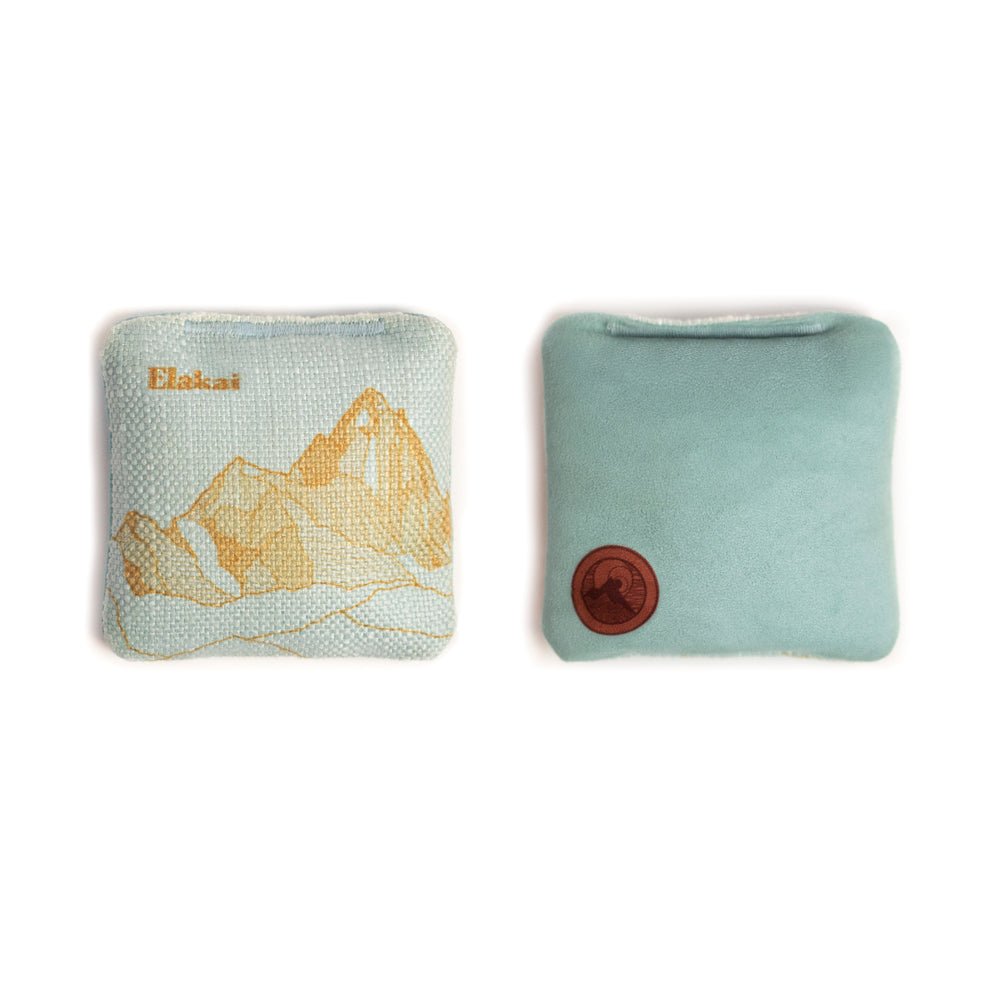 Elakai 4-in Travel Dual-Sided Cornhole Bags | Mt. Elakai