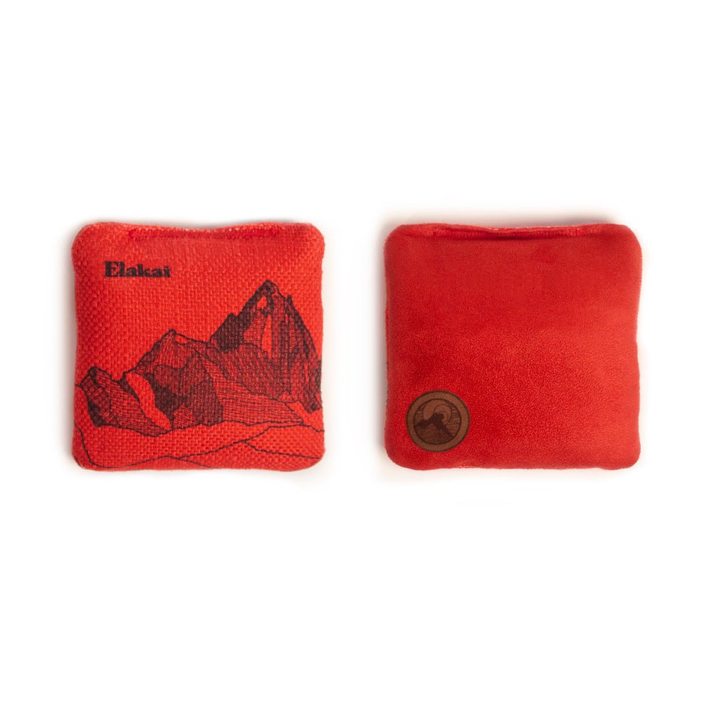 Elakai 4-in Travel Dual-Sided Cornhole Bags | Mt. Elakai