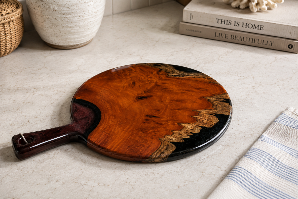 Round Resin Cutting Board