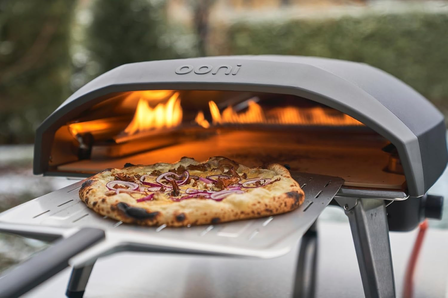 Koda 16 Propane Gas Pizza Oven - Ultimate Pizza Oven Bundle - Includes 14" Perforated Pizza Peel, Turning Peel and Koda 16 Cover