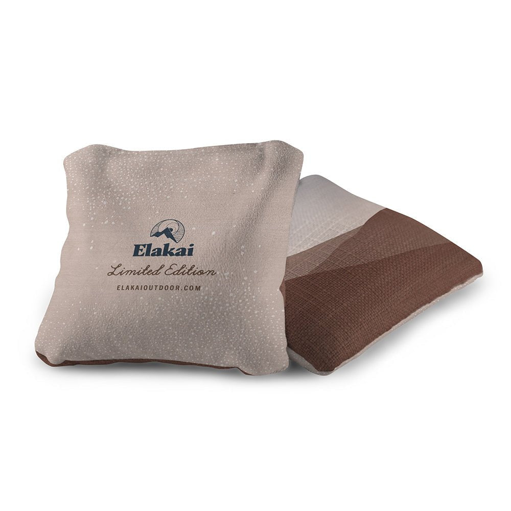 Elakai 6-in Dual-Sided All-Weather Cornhole Bags | Dune