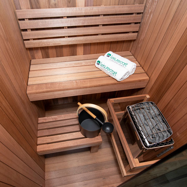 LeisureCraft Element Nook 606003 indoor sauna