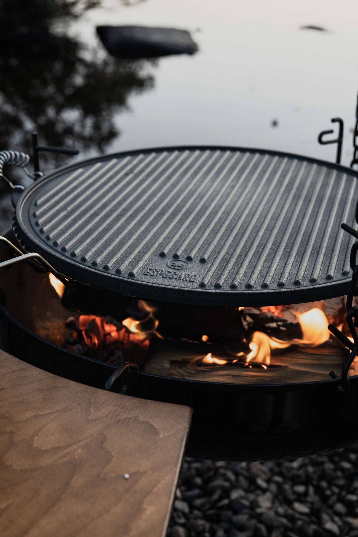 Espegard Reversible Cast Iron Griddle 18.5"