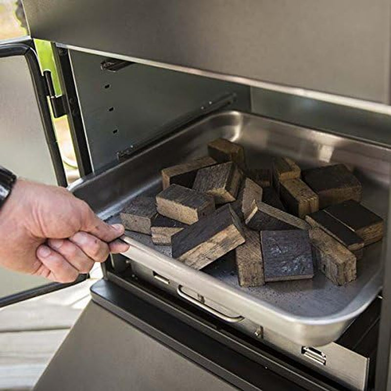 923610 Vertical Charcoal Cabinet Smoker, Black