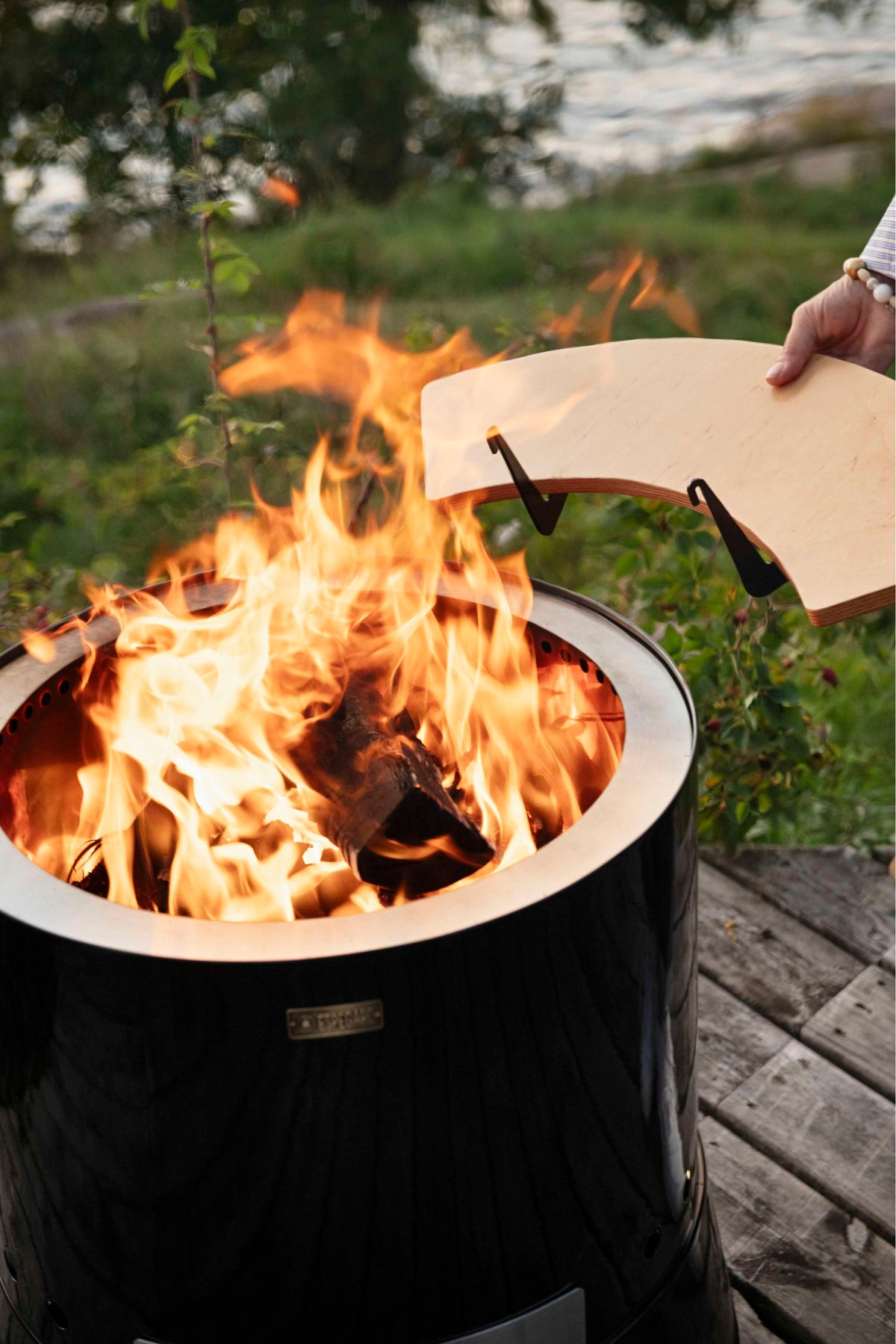Espegard Bonfire Pilar Premium 50 Smokeless Fire Pit
