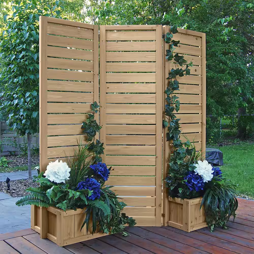 5' X 5' Wood Privacy Screen