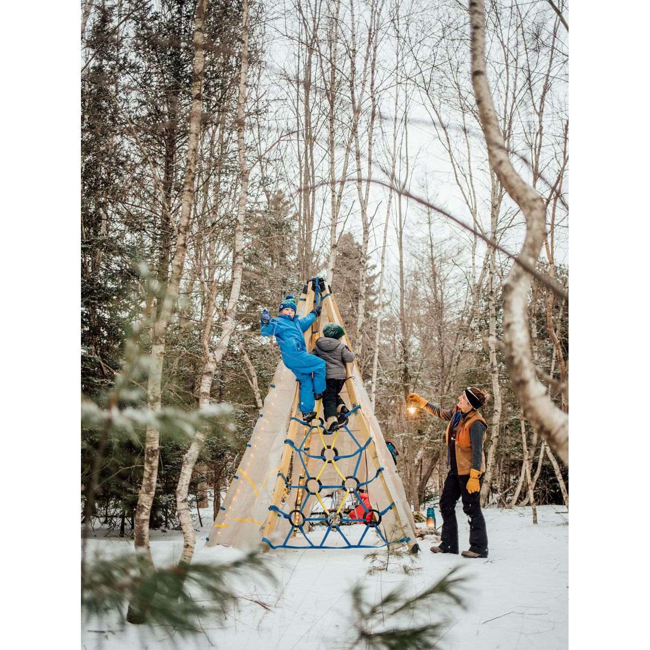 Bijou Build Mainstay Collapsible Outdoor Playset