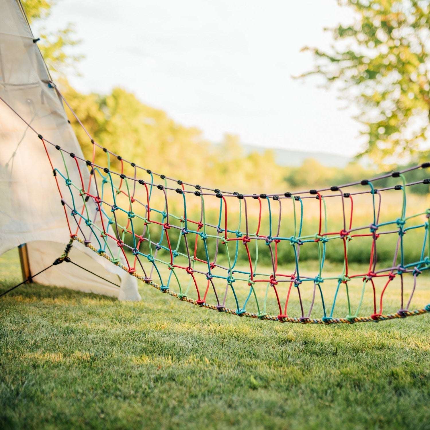 Bijou Build Rambler 14' Rope Suspension Bridge