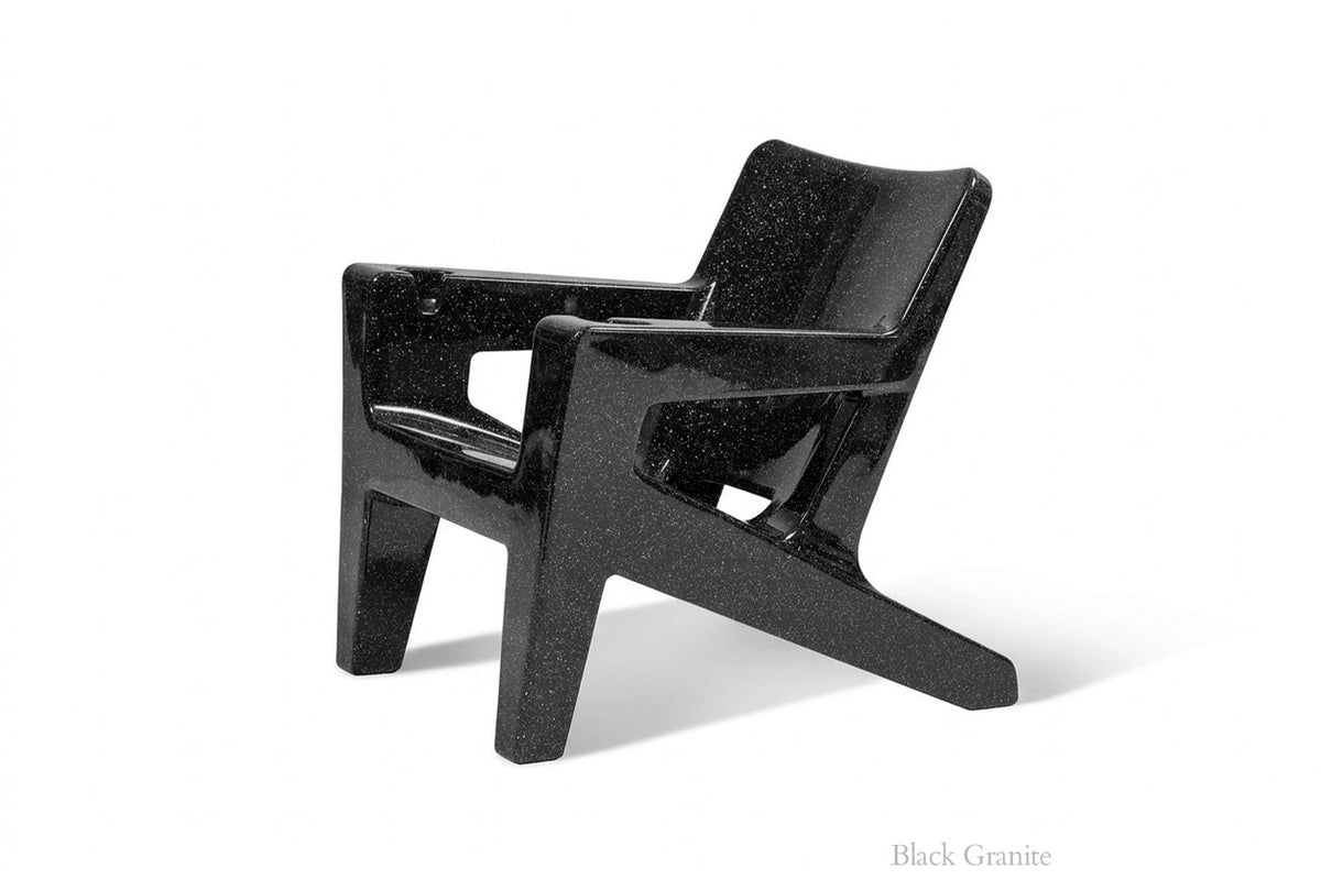 Tupelo Goods Bask Modern Adirondack Lounge Chair – In-Pool & Outdoor Chair