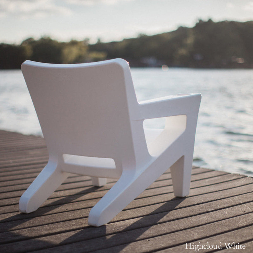 Tupelo Goods Bask Modern Adirondack Lounge Chair – In-Pool & Outdoor Chair