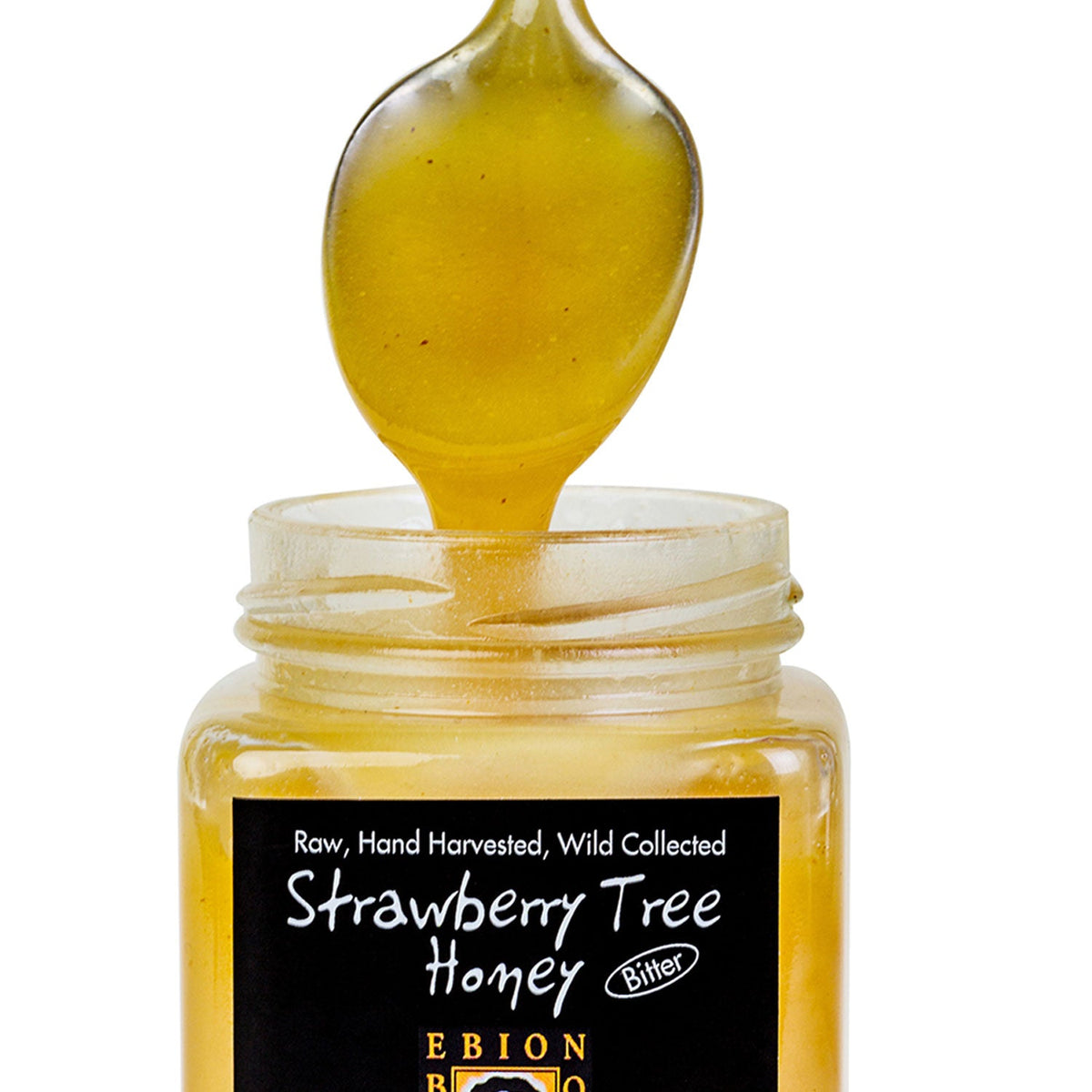 EBION Strawberry Tree Honey | Raw Organic Greek Honey