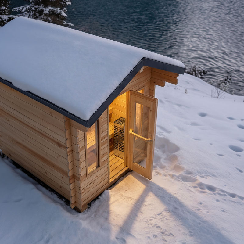 LeisureCraft Palmer CTC68 outdoor sauna