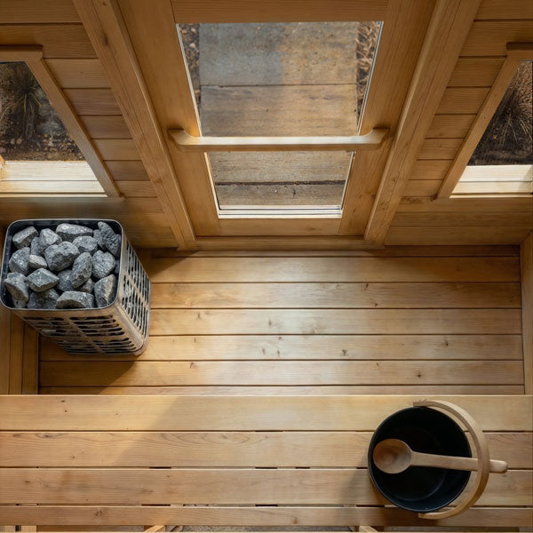LeisureCraft Palmer CTC68 outdoor sauna