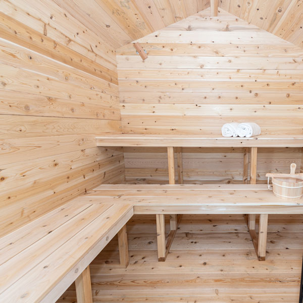 LeisureCraft Georgian CTC88 outdoor sauna
