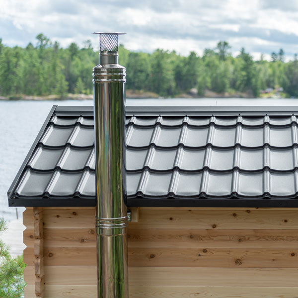 LeisureCraft Georgian CTC88 outdoor sauna