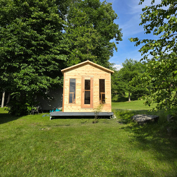 LeisureCraft Georgian CTC88 outdoor sauna