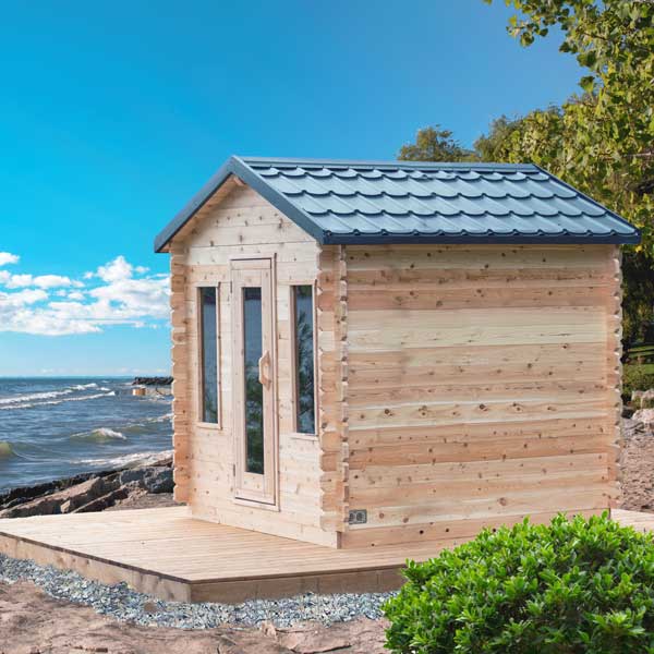 LeisureCraft Georgian CTC88 outdoor sauna