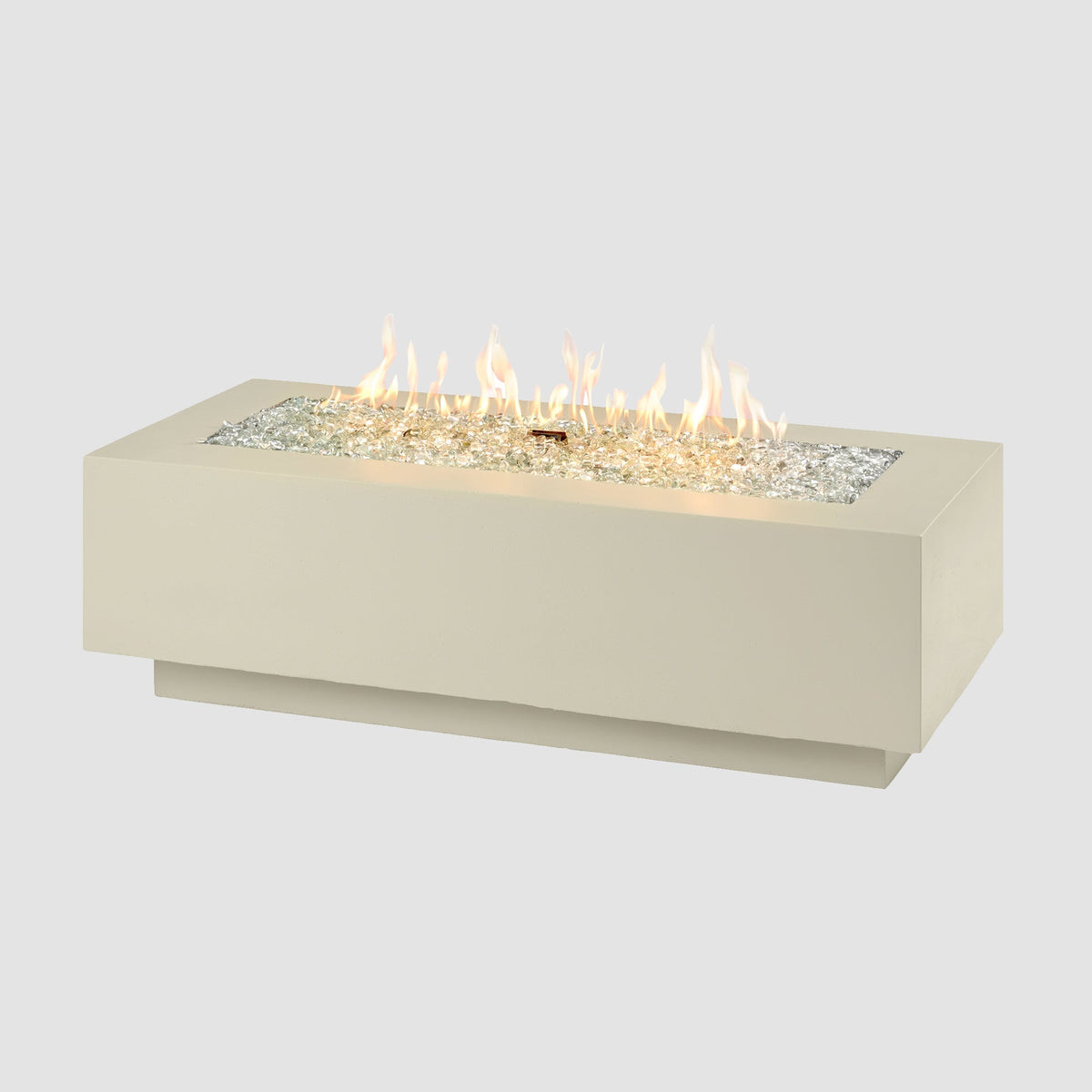 Outdoor GreatRoom Cove 54" & 72" Linear Concrete Gas Fire Pit