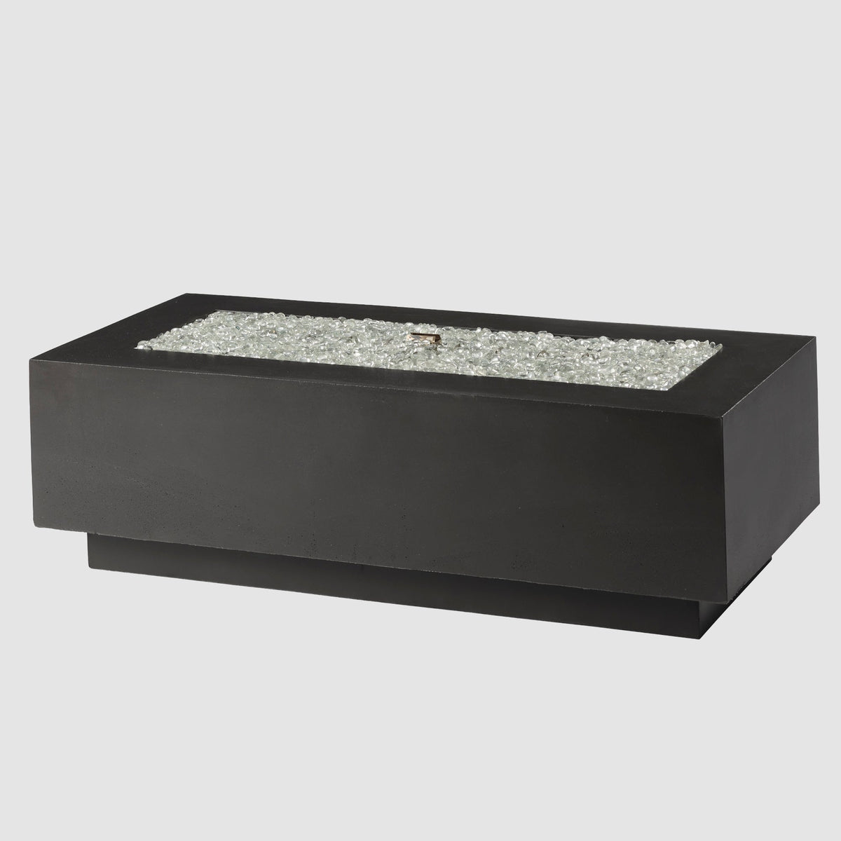 Outdoor GreatRoom Cove 54" & 72" Linear Concrete Gas Fire Pit