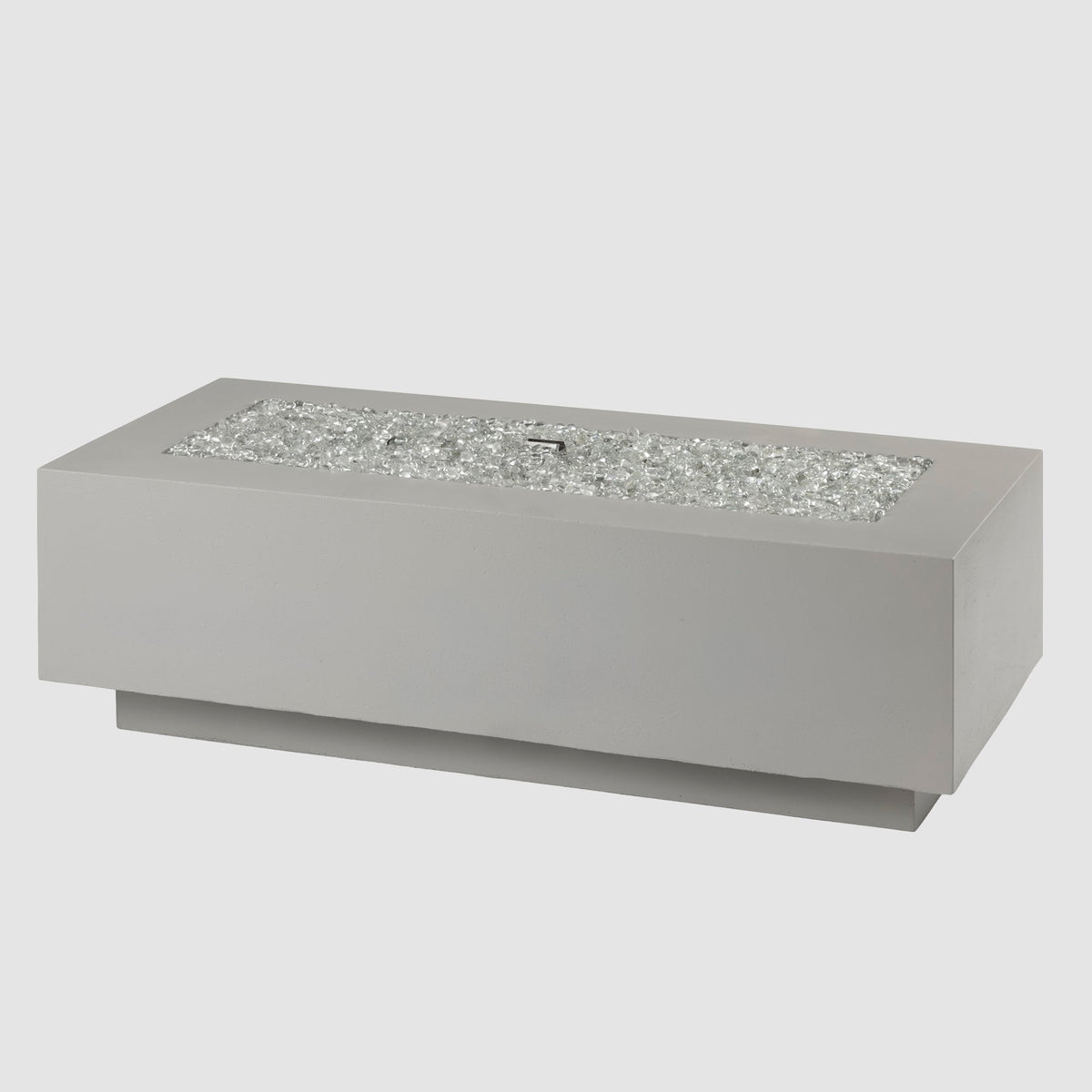 Outdoor GreatRoom Cove 54" & 72" Linear Concrete Gas Fire Pit