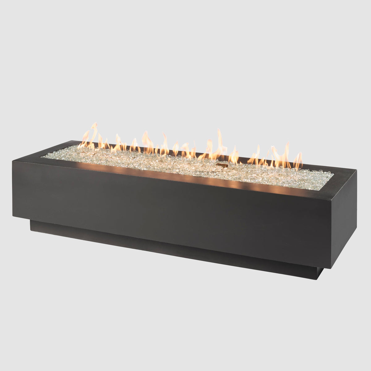 Outdoor GreatRoom Cove 54" & 72" Linear Concrete Gas Fire Pit