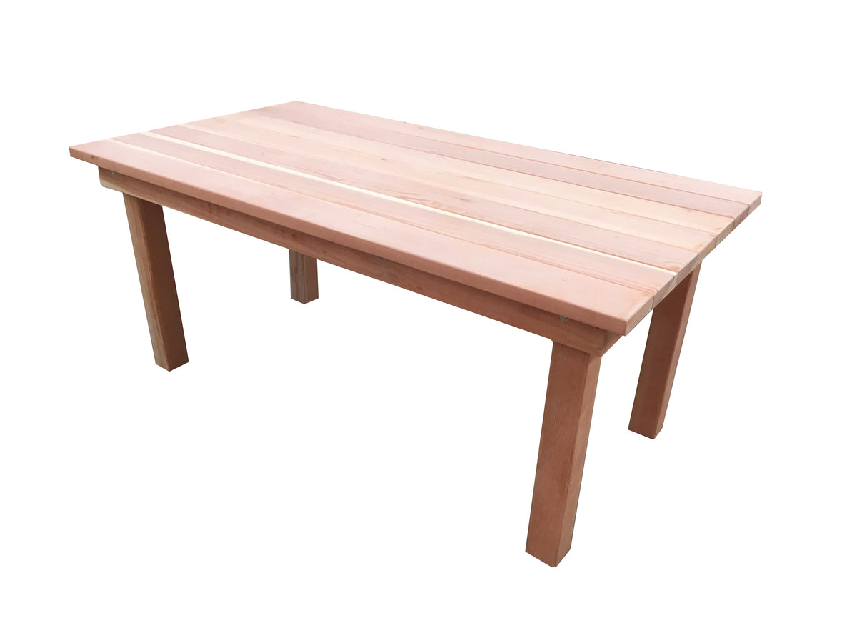 Best Redwood Farmhouse Redwood Dining Table