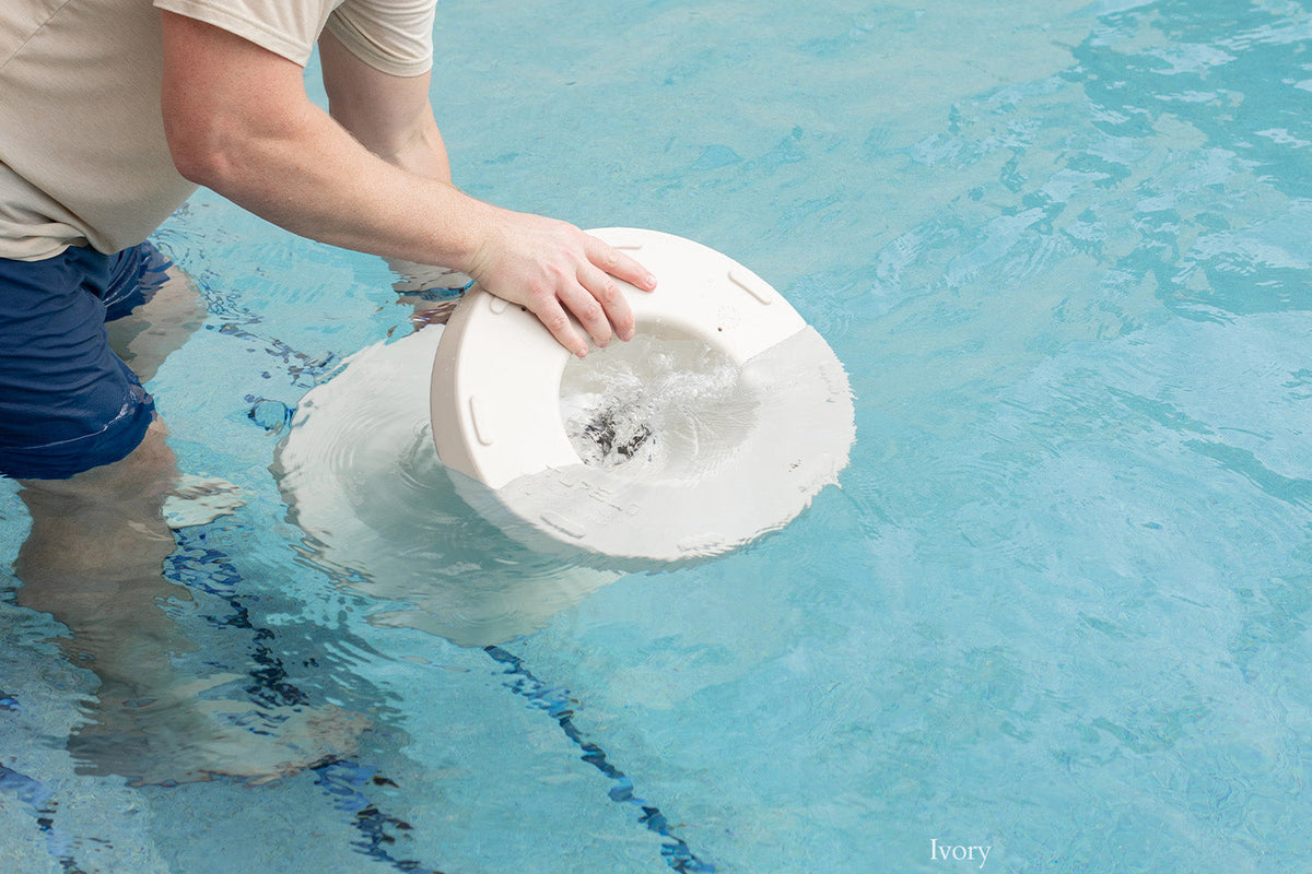 Tupelo Goods Fluent Side Table – In-Pool & Outdoor Table