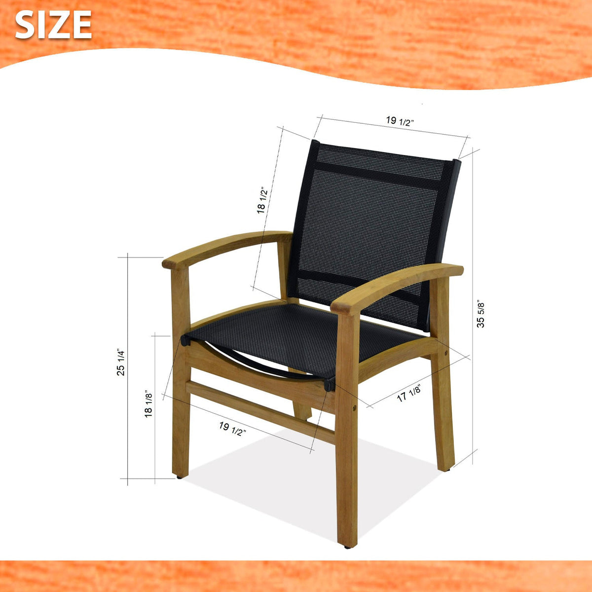 LifestyleGarden Rinjani Teak Table & Fortuna Armchair Dining Set – 2 Size Options