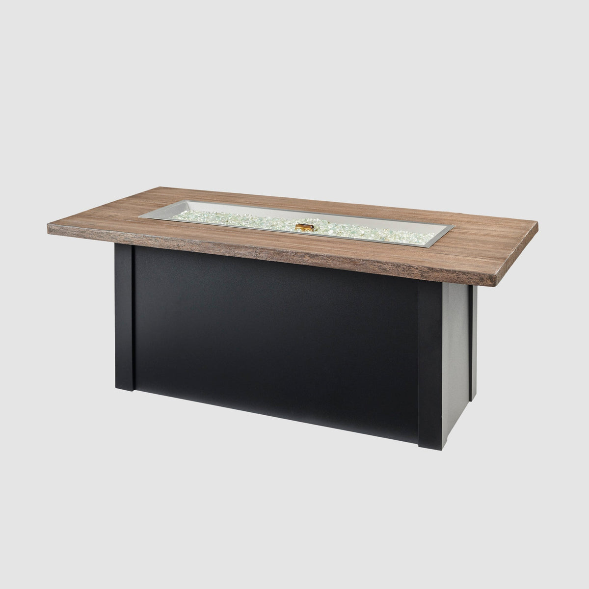 The Outdoor GreatRoom Company Havenwood 62-Inch Linear Gas Fire Pit Table