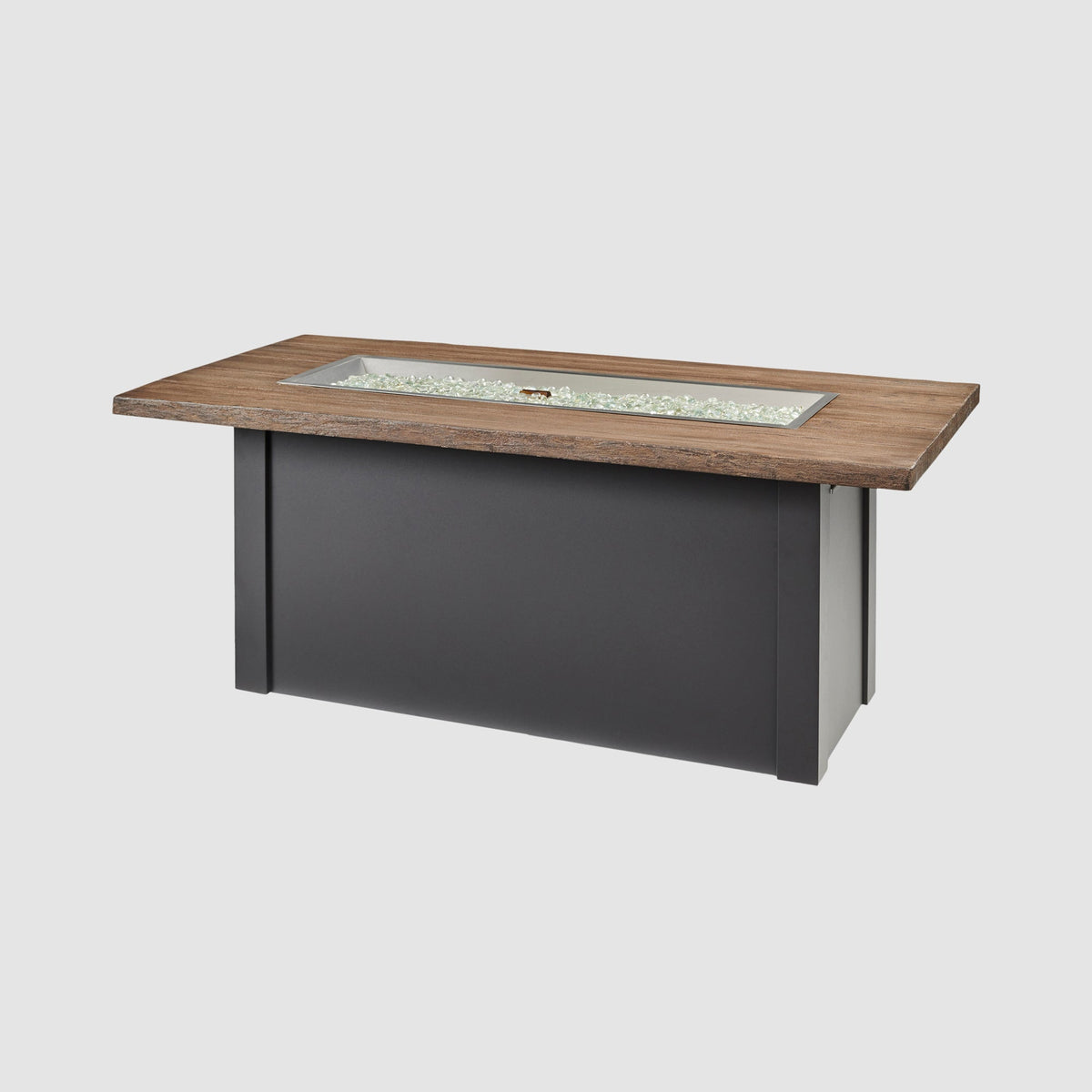 The Outdoor GreatRoom Company Havenwood 62-Inch Linear Gas Fire Pit Table
