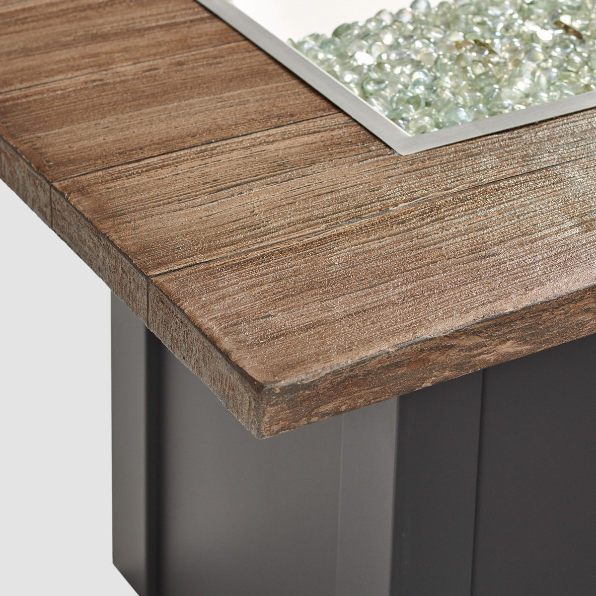 The Outdoor GreatRoom Company Havenwood 62-Inch Linear Gas Fire Pit Table