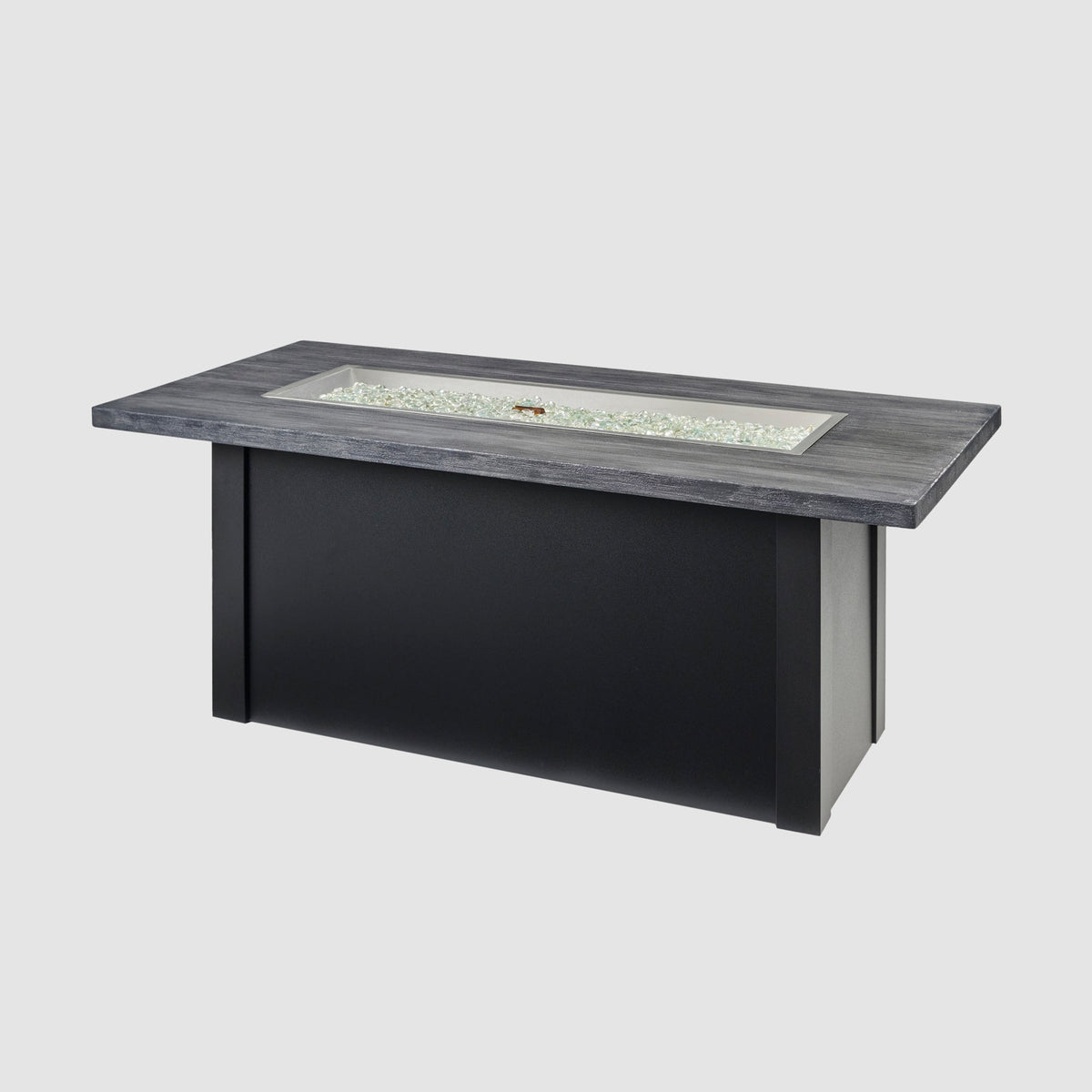 The Outdoor GreatRoom Company Havenwood 62-Inch Linear Gas Fire Pit Table