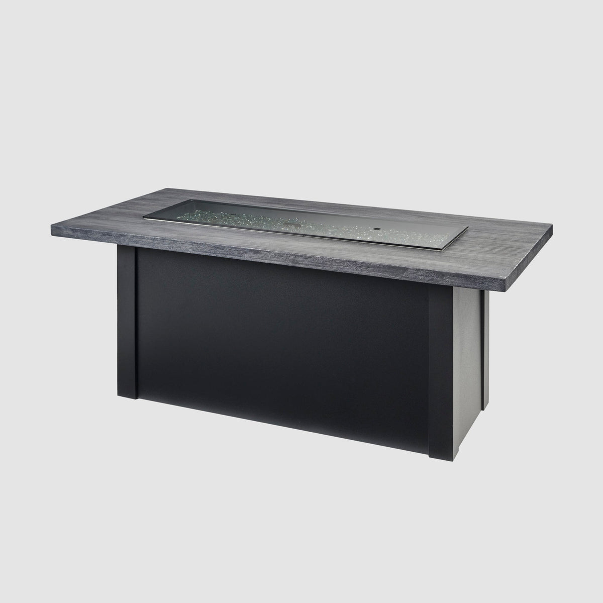 The Outdoor GreatRoom Company Havenwood 62-Inch Linear Gas Fire Pit Table