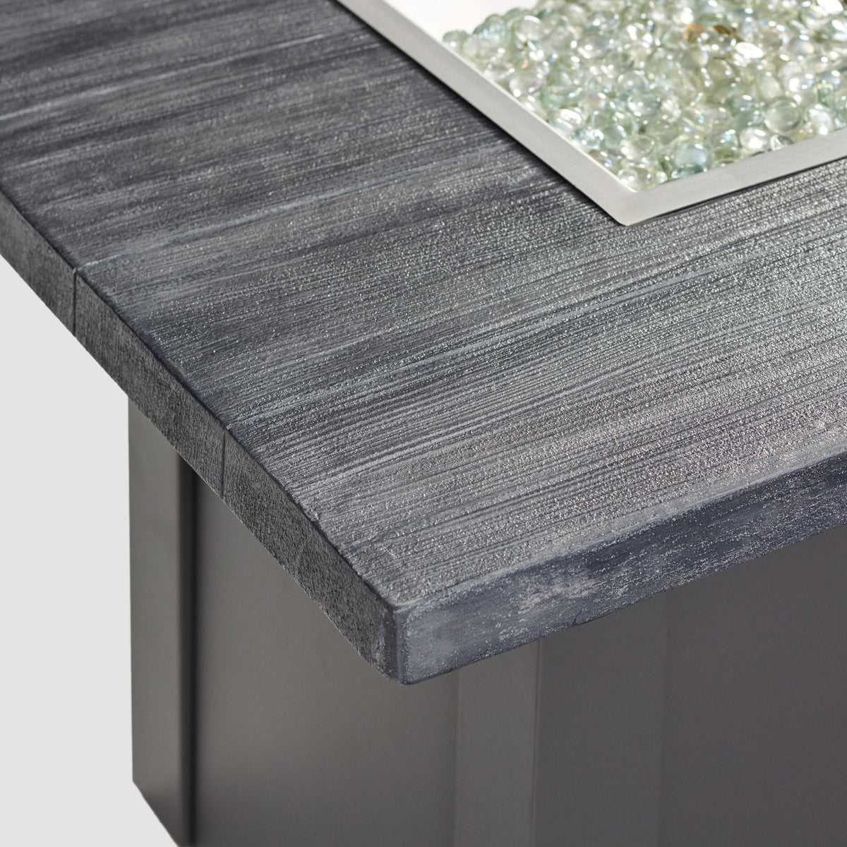 The Outdoor GreatRoom Company Havenwood 62-Inch Linear Gas Fire Pit Table