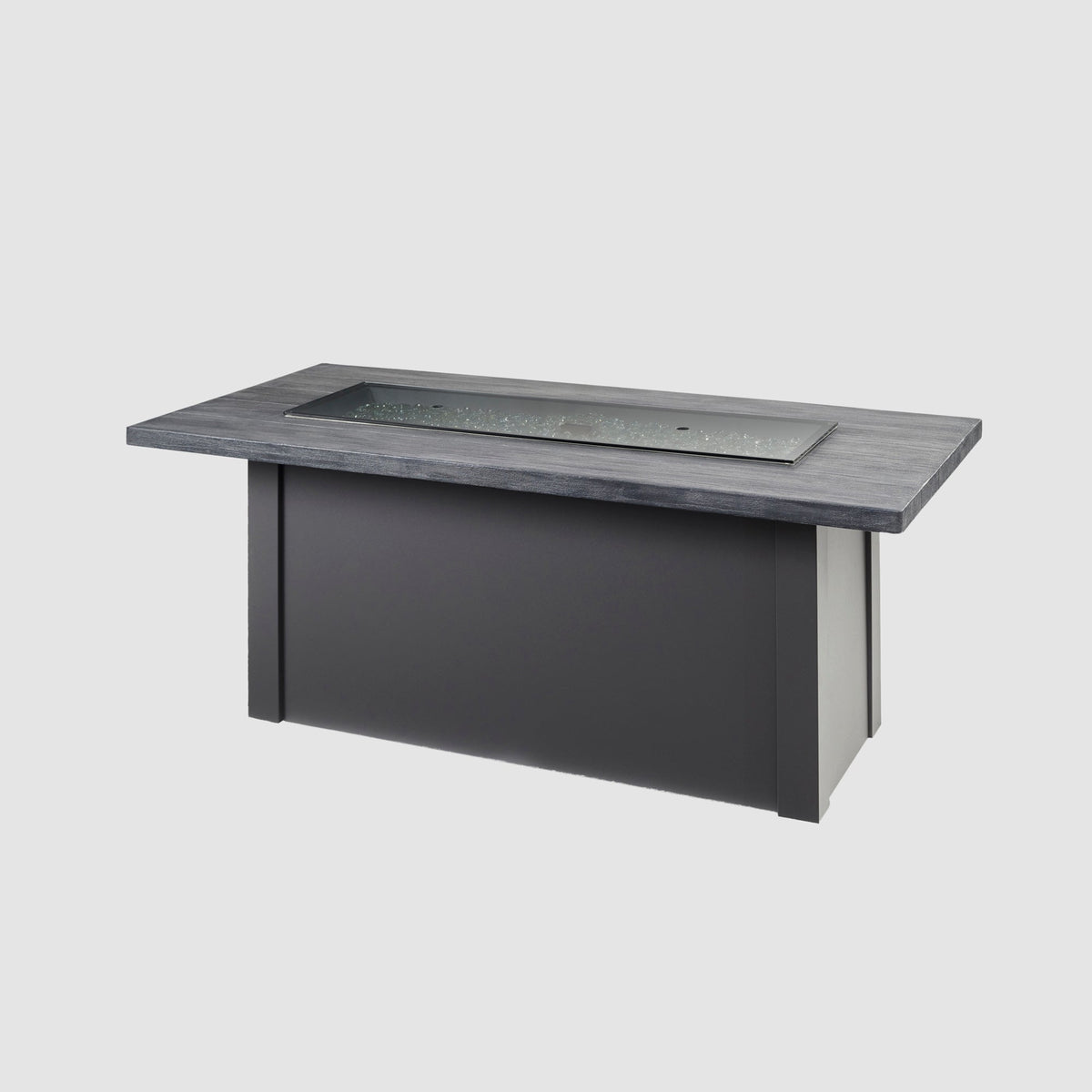 The Outdoor GreatRoom Company Havenwood 62-Inch Linear Gas Fire Pit Table