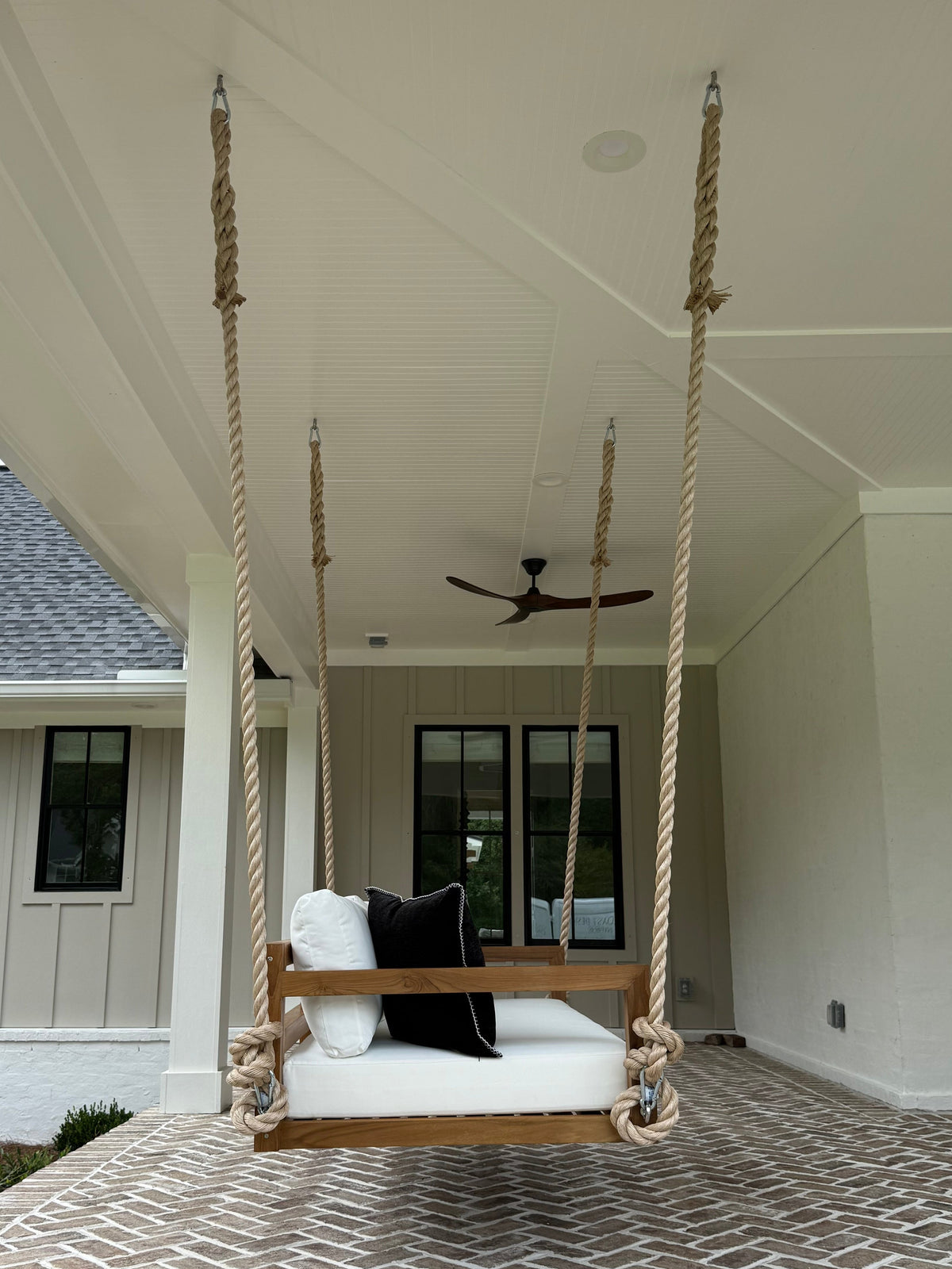 ModHaven Bimini Teak Swing Bed | Standard