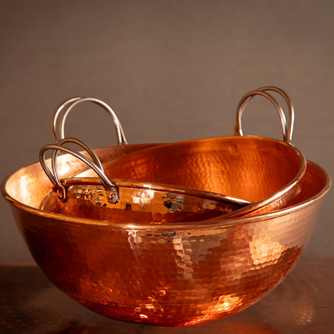 Sertodo Copper Mixing Bowls