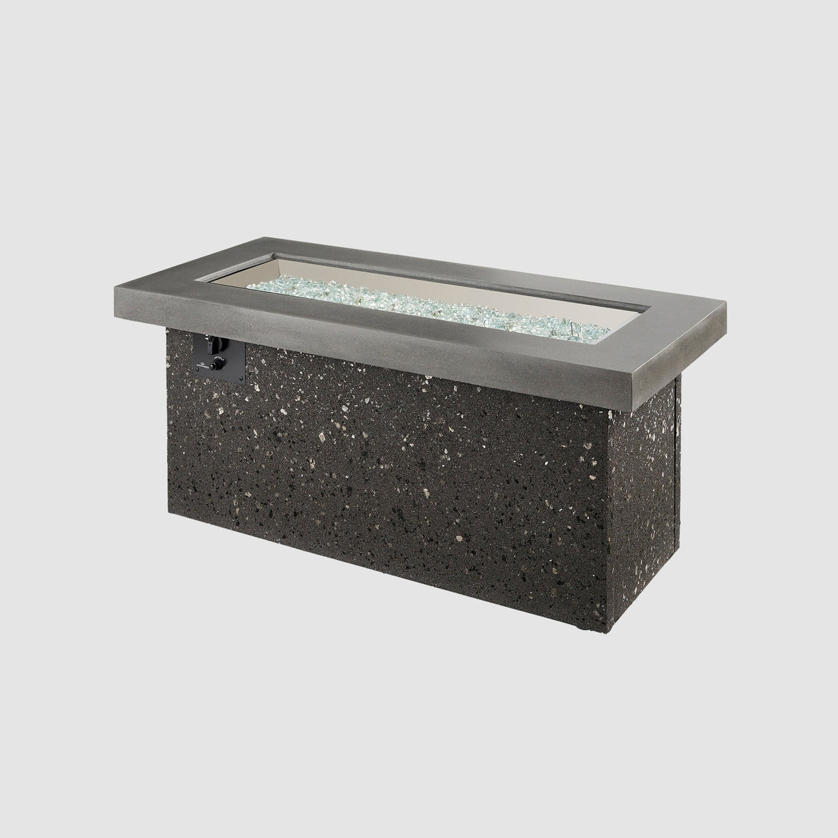 Outdoor GreatRoom Key Largo Linear Gas Fire Pit Table
