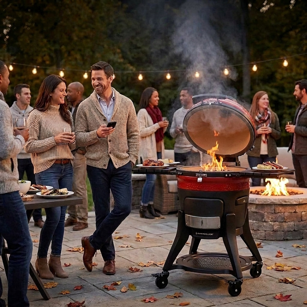 Kamado Joe® Konnected Joe™ Digital Ceramic Charcoal Grill & Smoker KJ15041123
