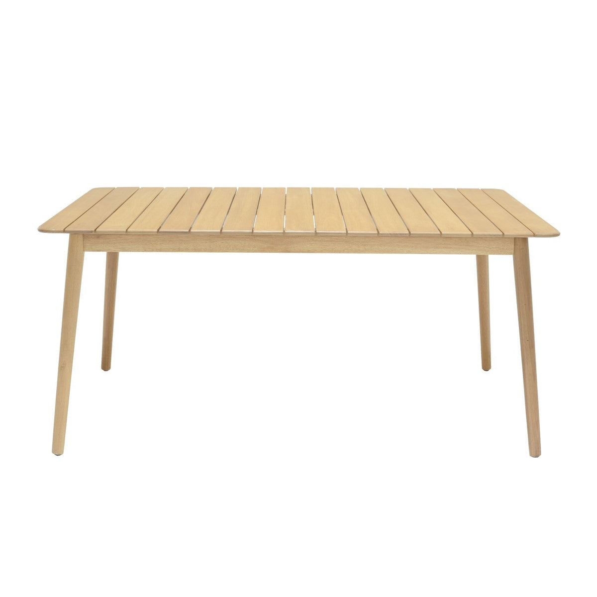 LifestyleGarden® Nassau Rectangular FSC® Eucalyptus Dining Table – 63"