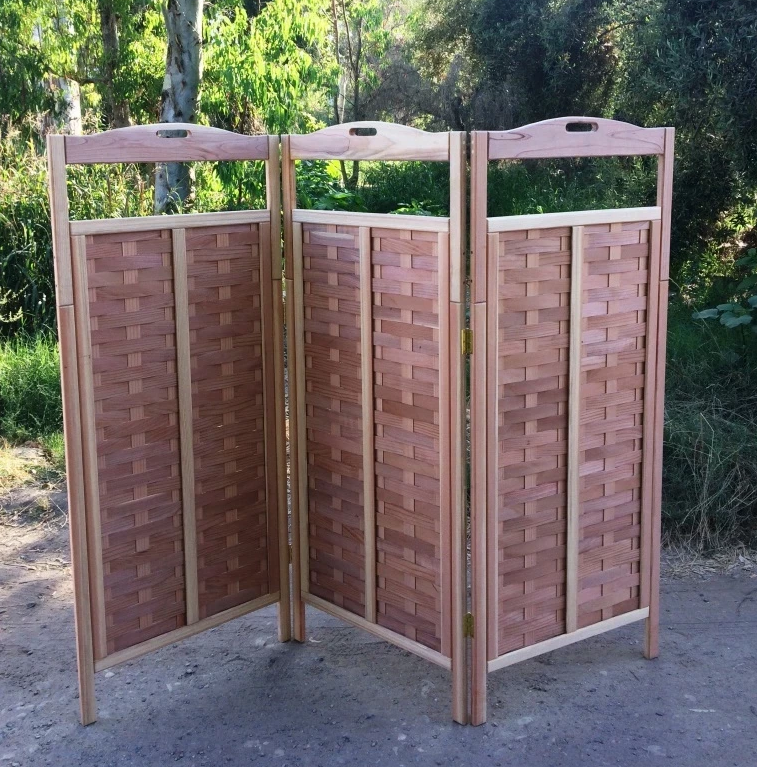 Best Redwood 3-Panel Privacy Screen
