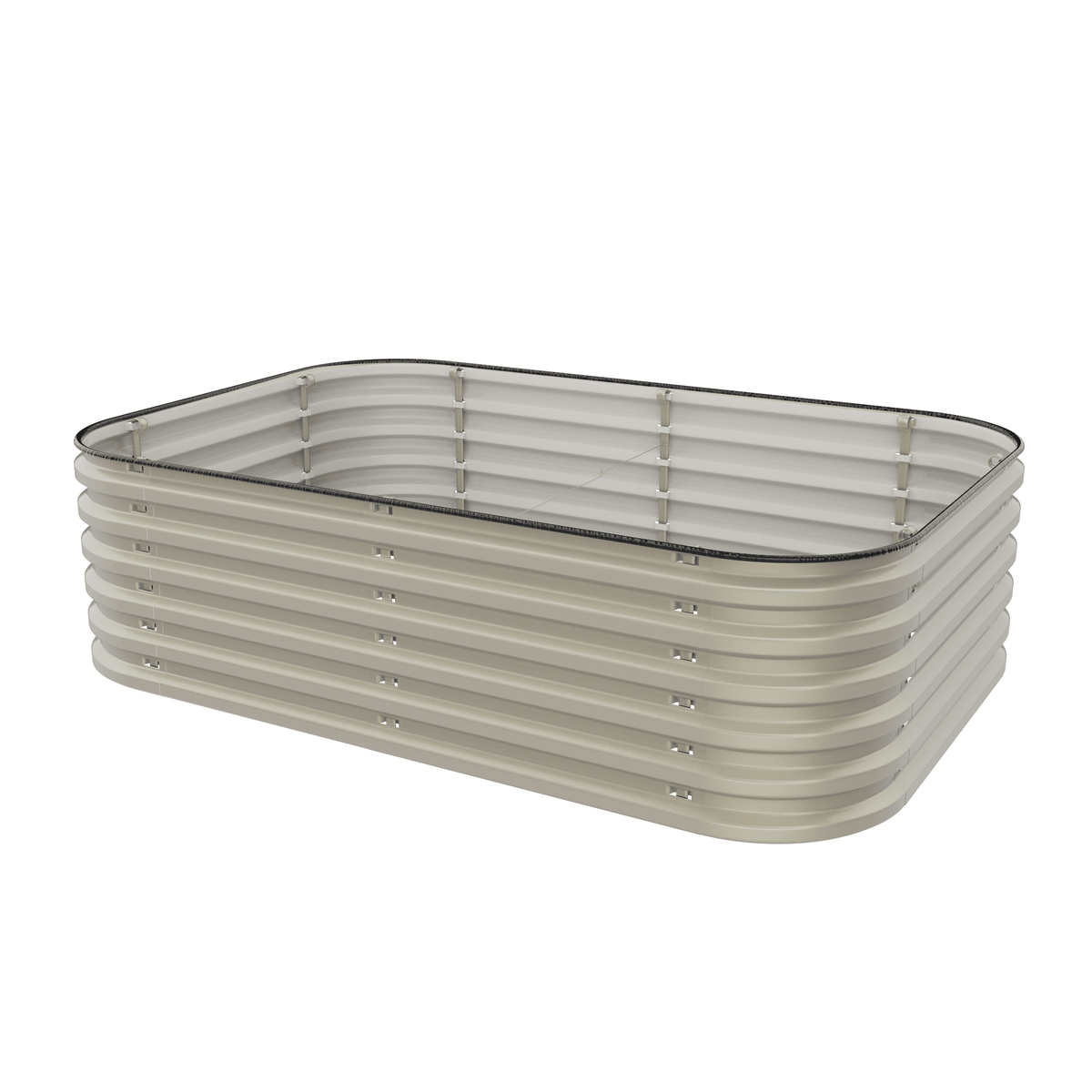 Gro-Rite “No Tools Needed” Premium Metal Raised Garden Bed Kit
