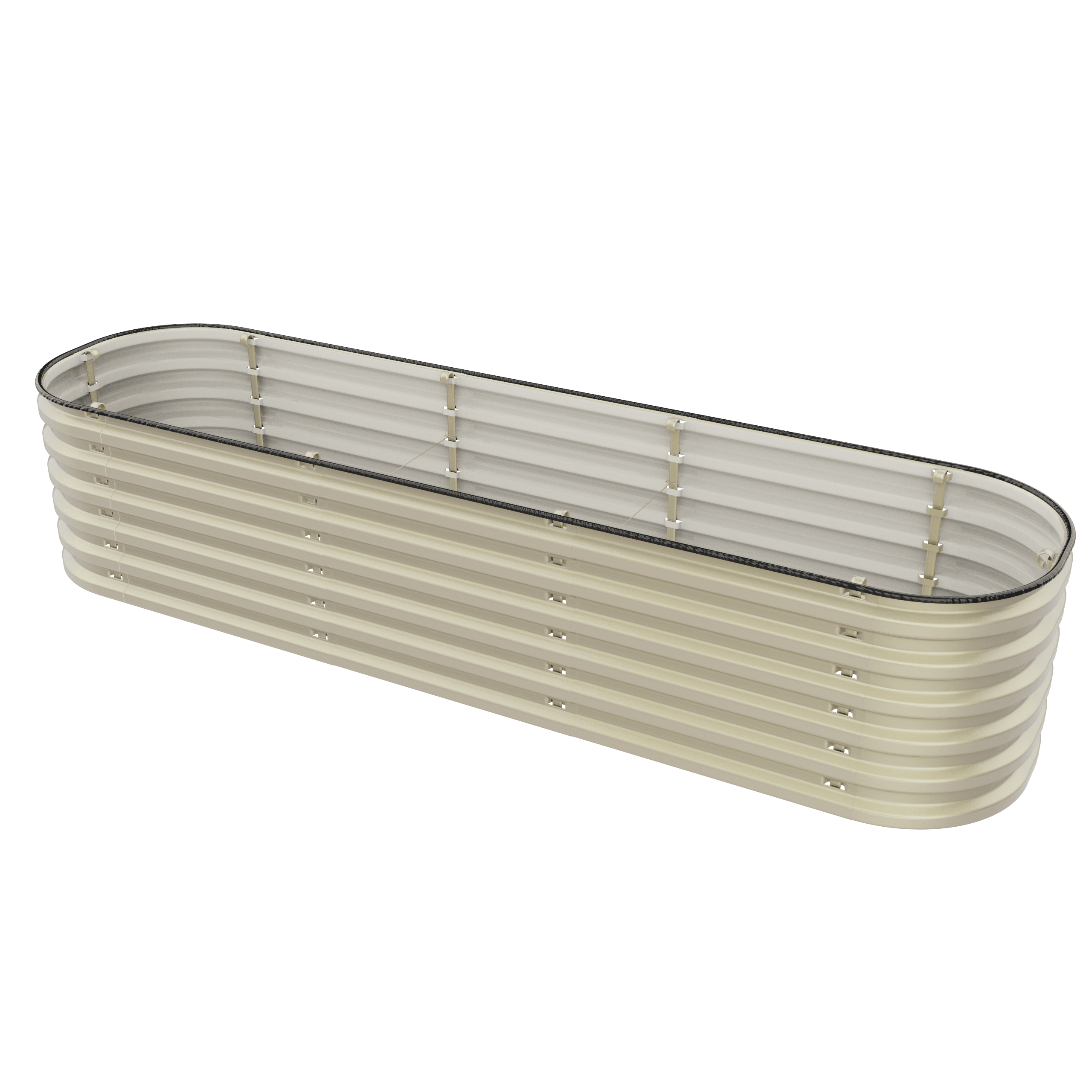 Gro-Rite “No Tools Needed” Premium Metal Raised Garden Bed Kit