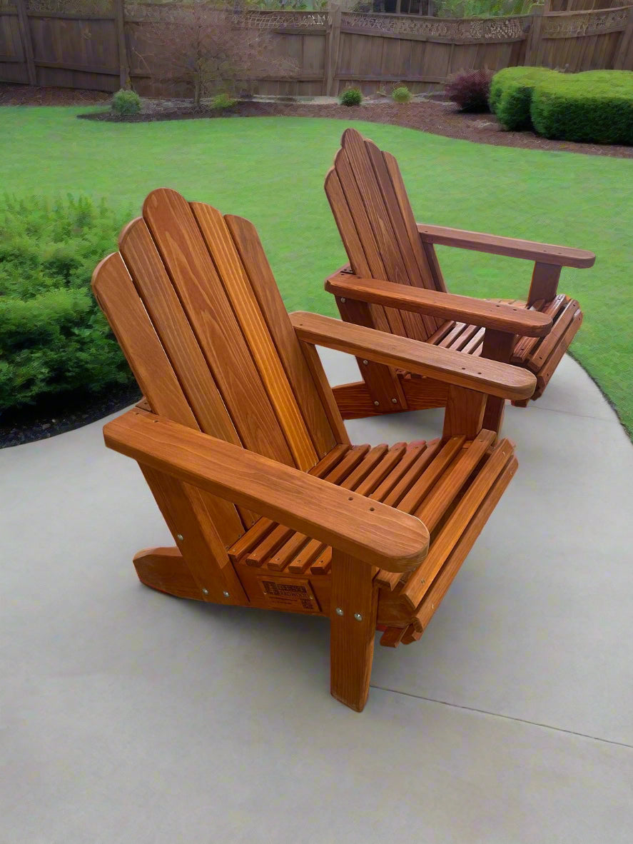 Best Redwood Adirondack Wooden Chair